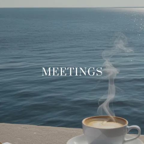 Meetings by the sea